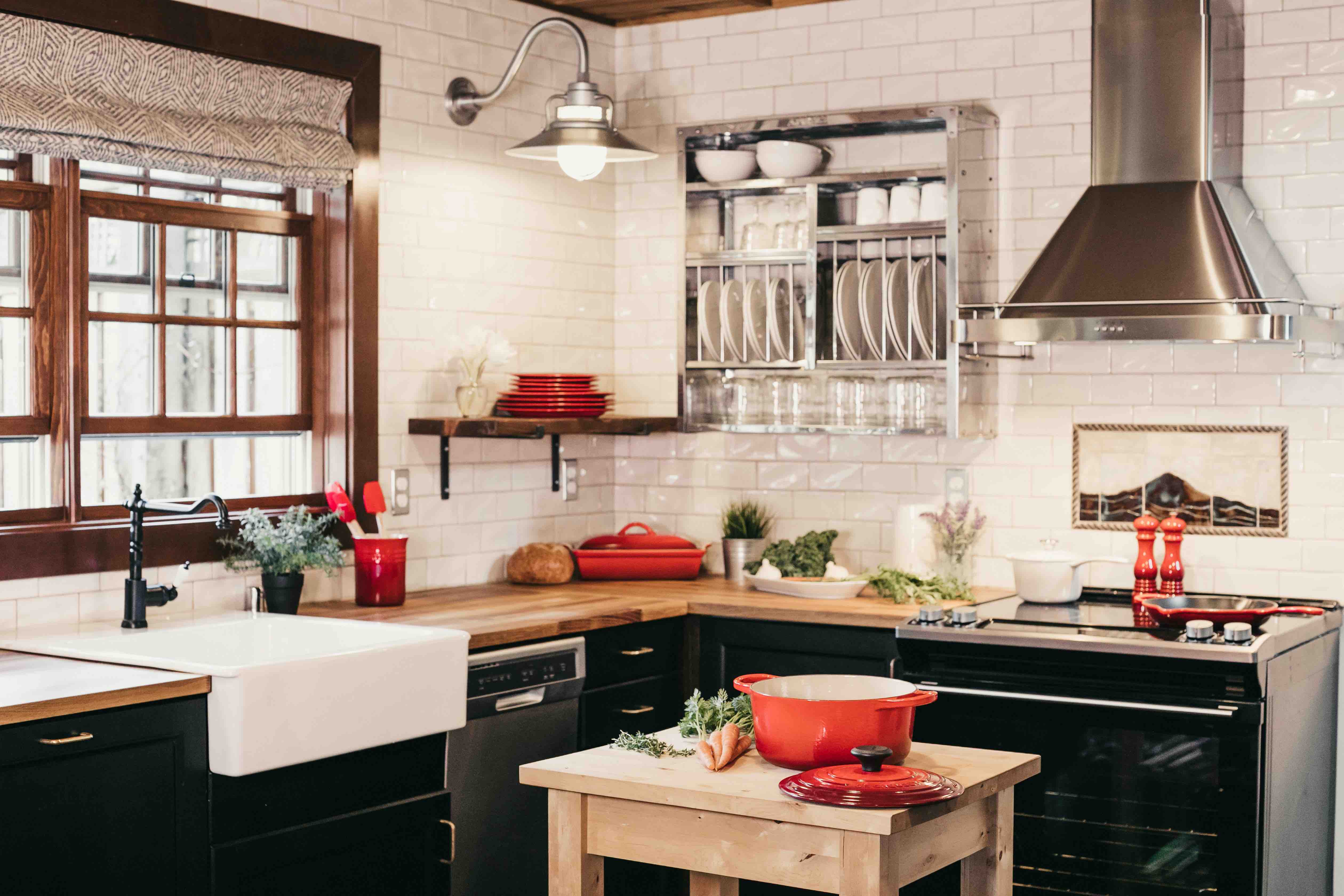 kitchen with furniture